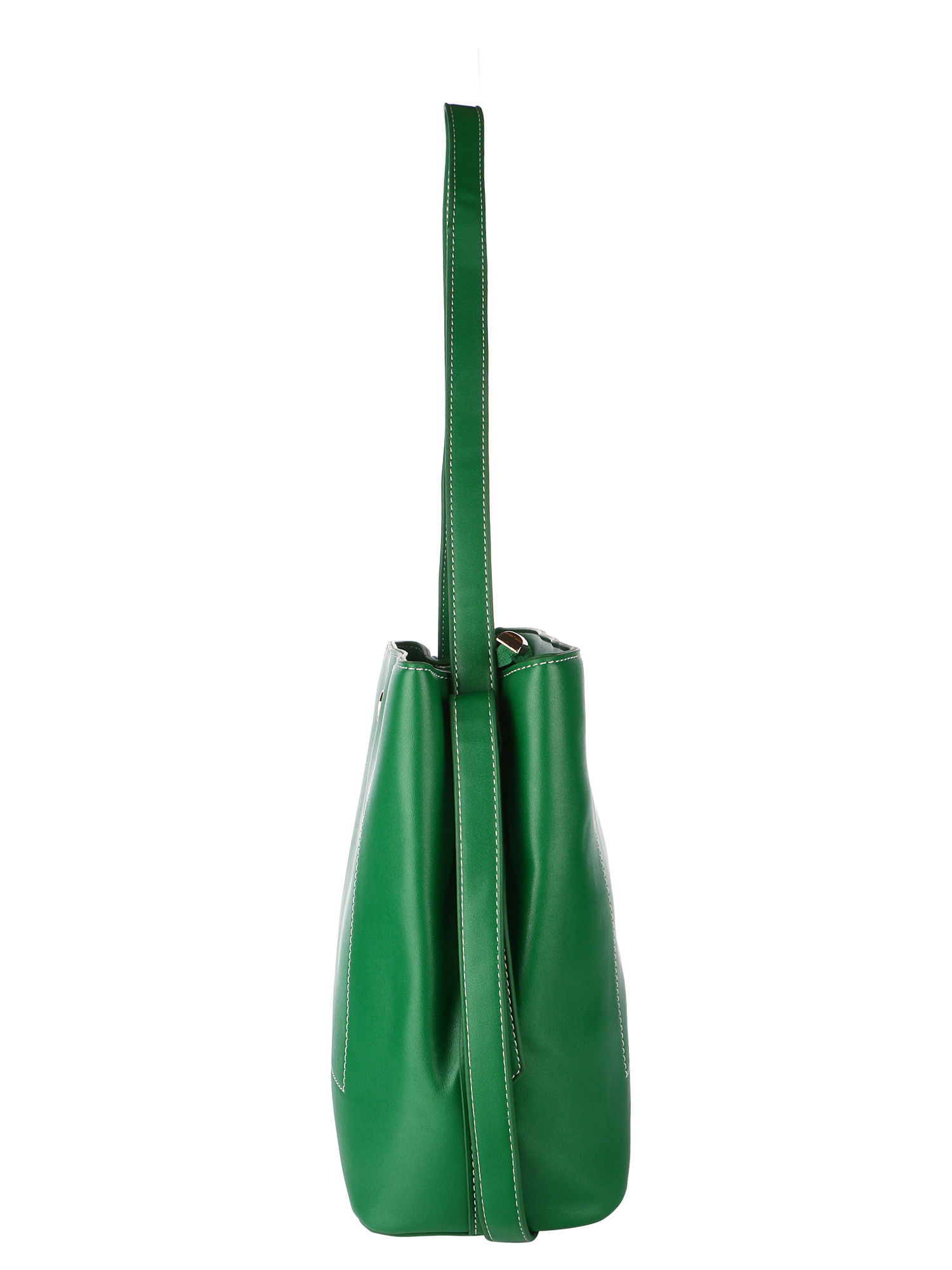 Buy E2o Green Sling Bag With Top Handle Online