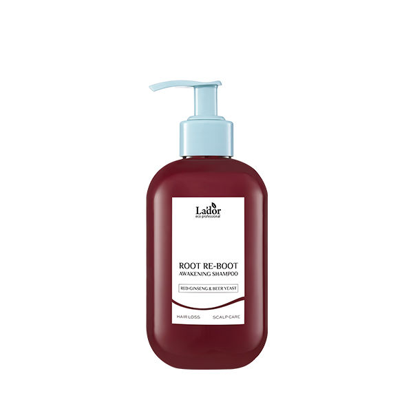 La'dor Re-Boot Awakening Shampoo - Red Ginseng & Beer Yeast - Korean Hair Fall Control Shampoo