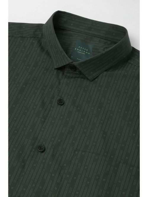 slim fit dress slacks Dark Olive Green Dress Shirt | The Lemongrass Slim Fit
