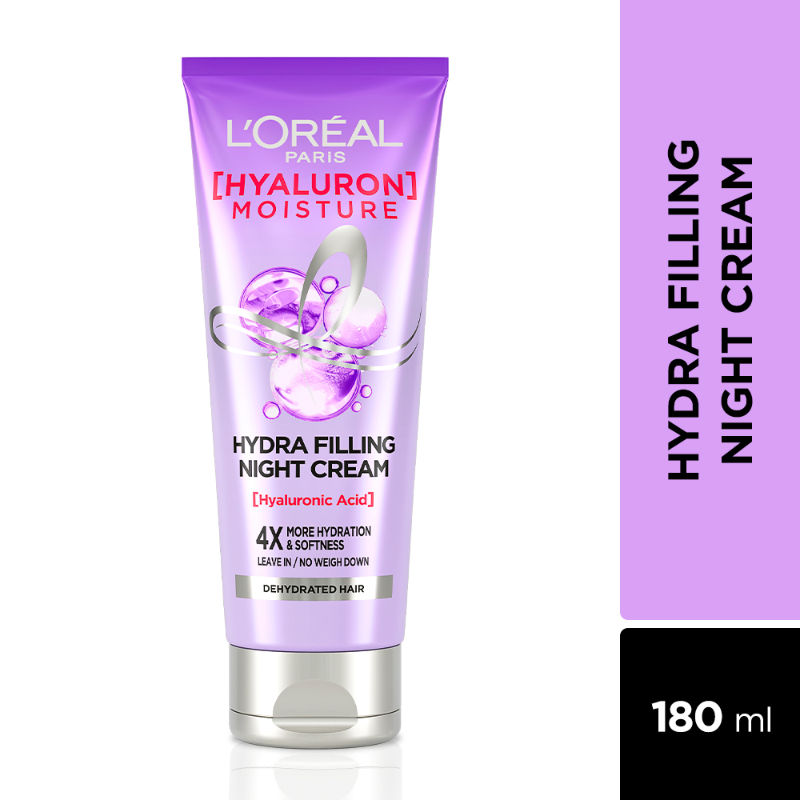 L'Oréal Paris Hyaluron Moisture Filling Night Cream With Hyaluronic Acid