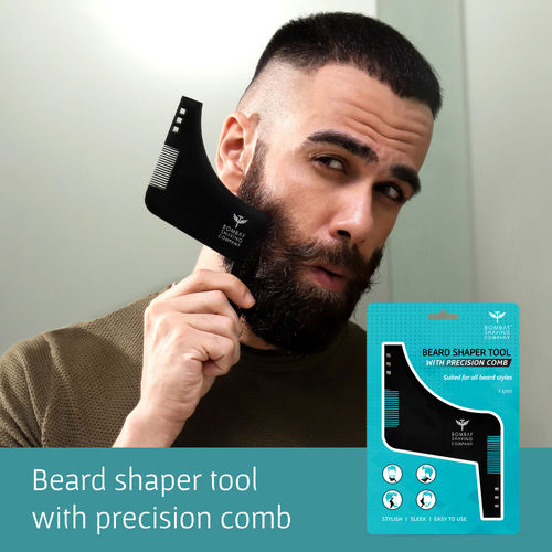 Buy MAPPERZ Beard Shaper Combo for Men/Beard Shaper Tool kit With Comb For  Home And Salon Use(Black)2Pcs Online at Best Prices in India - JioMart.