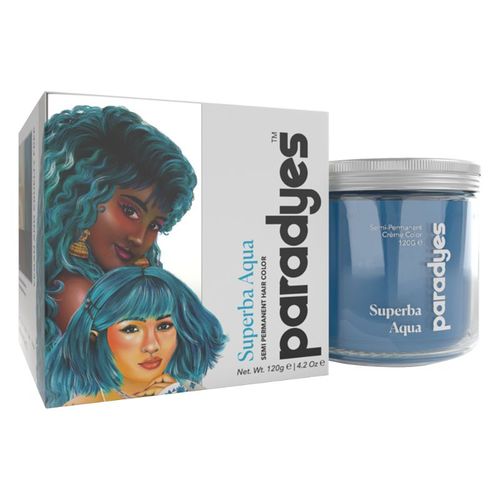 Paradyes Ammonia Free Semi-Permanent Hair Color Classic Colors - Superba  Aqua: Buy Paradyes Ammonia Free Semi-Permanent Hair Color Classic Colors -  Superba Aqua Online at Best Price in India | Nykaa