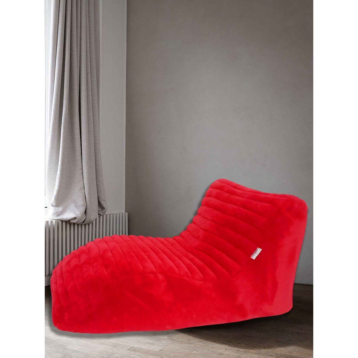 Buy icon Aurora Velvet Bean Bag Chair Pink Large Lounge Chair Bean Bags  for Adult with Filling Included Velvet Adults Beanbag Boho Room Decor  Living Room Furniture Bean Bag Chairs Online at
