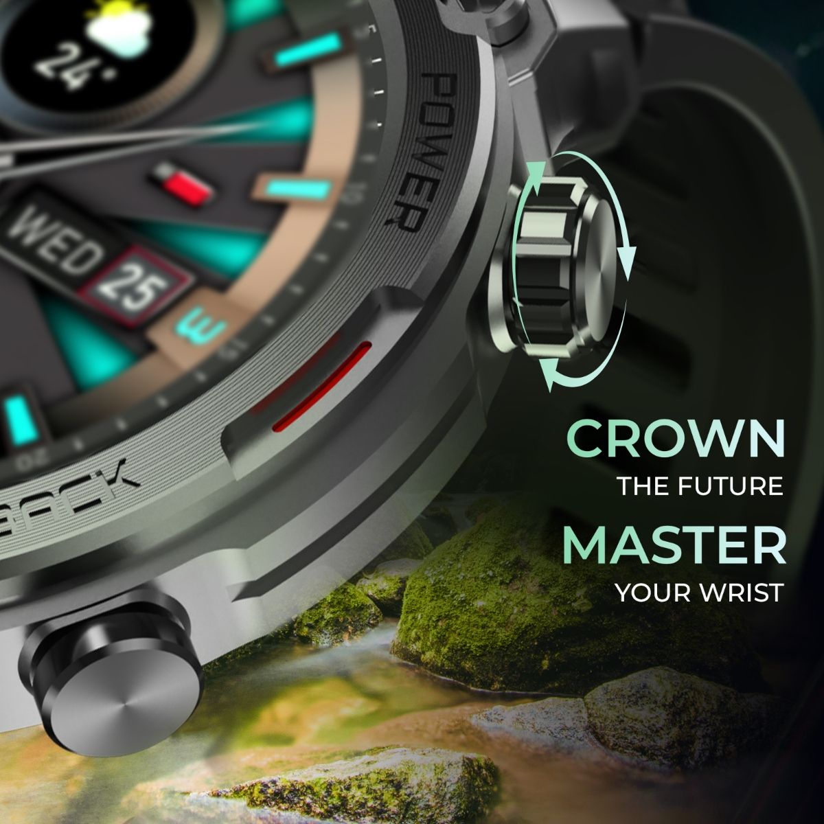 Buy beatXP Terra 1.39” HD Display Bluetooth calling Metal body