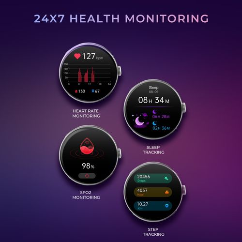 Buy beatXP Flare Pro HD Display Bluetooth Calling Smart