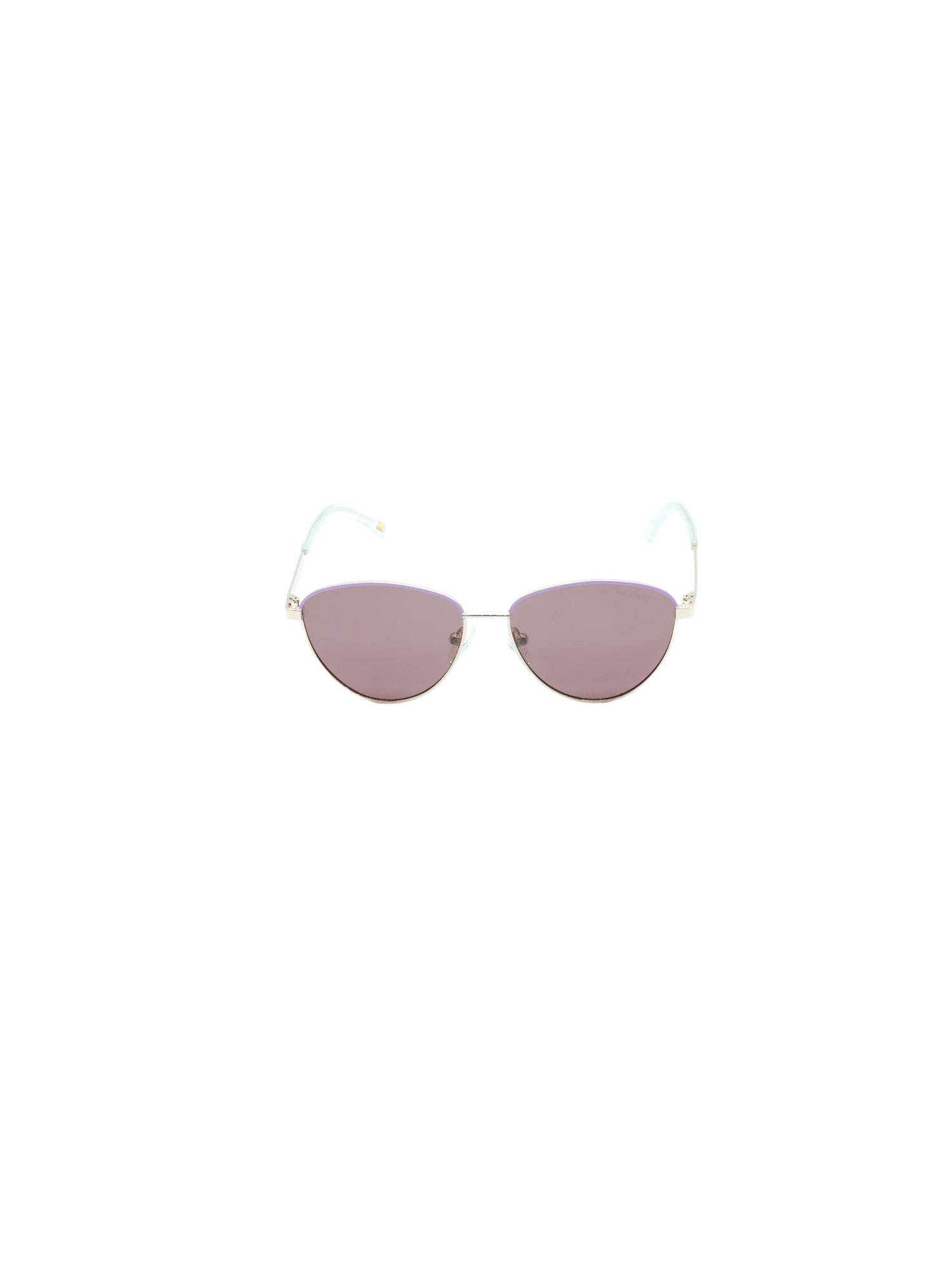 SKECHERS Multi-Color Metal Full Rim Cat Eye Women Sunglass Brown (53)
