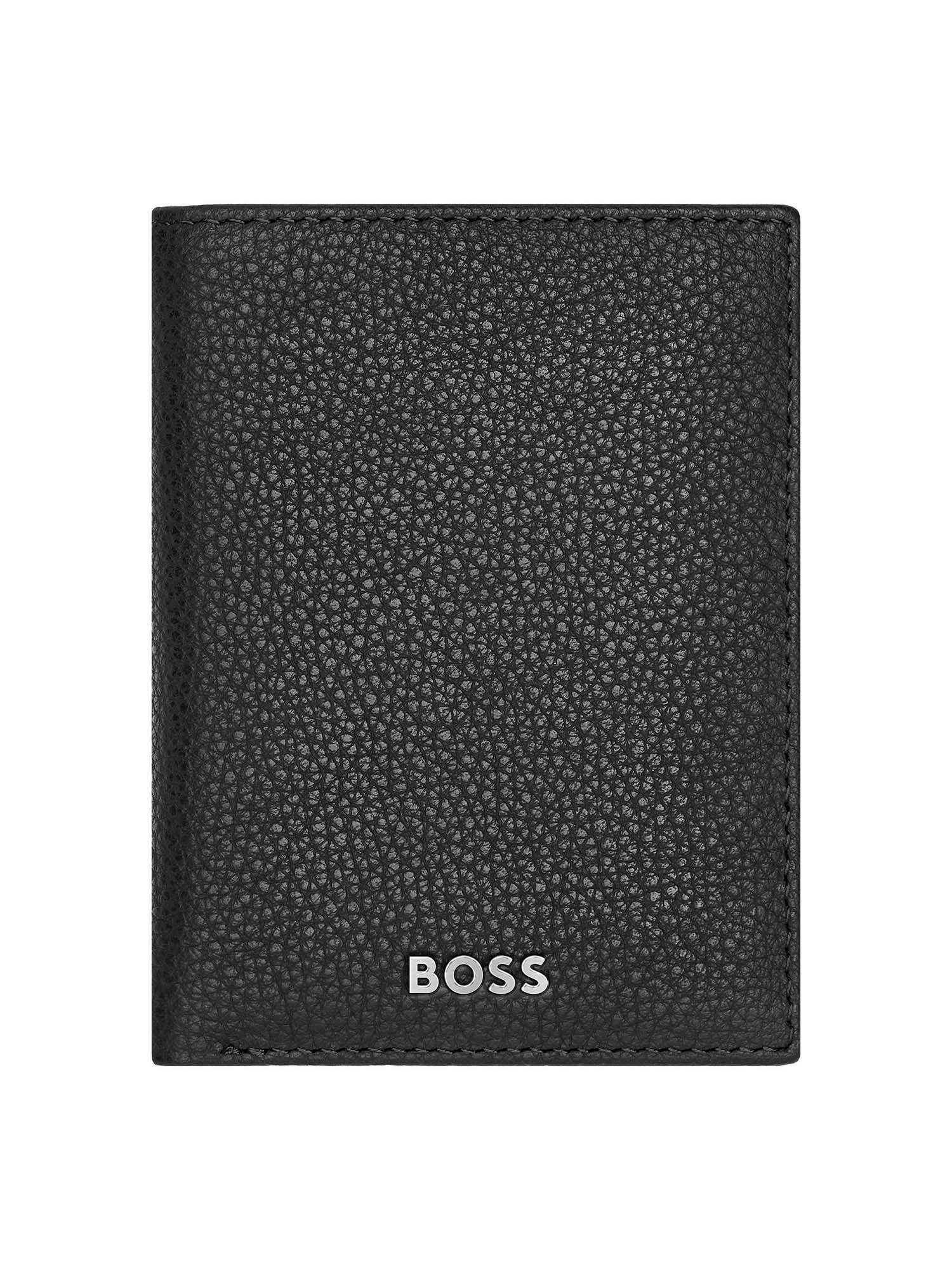 Hugo Boss Card holder Trifold Classic Grained Black