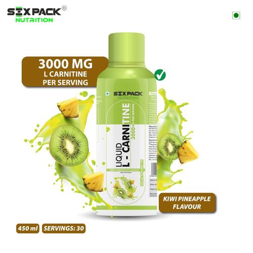 Buy Six Pack Nutrition L-carnitine 3000mg - Burn Fat For Energy - Weight  Loss Drink