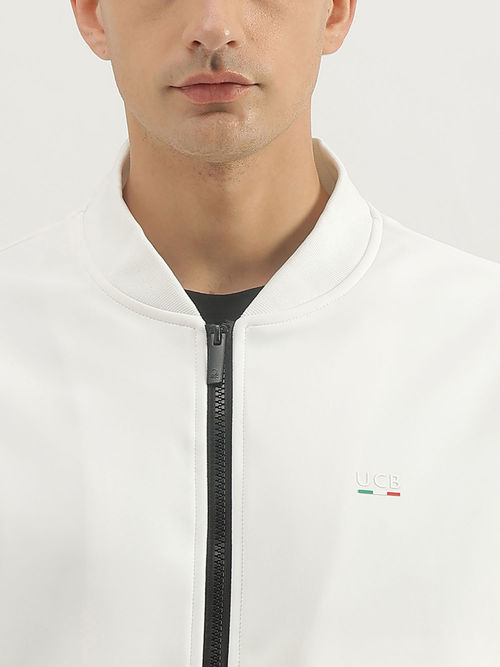 Bomber Jacket United Colors Of Benetton White Jacket Buy United