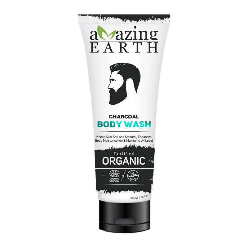 AMAzing EARTH Charcoal Body Wash For Men