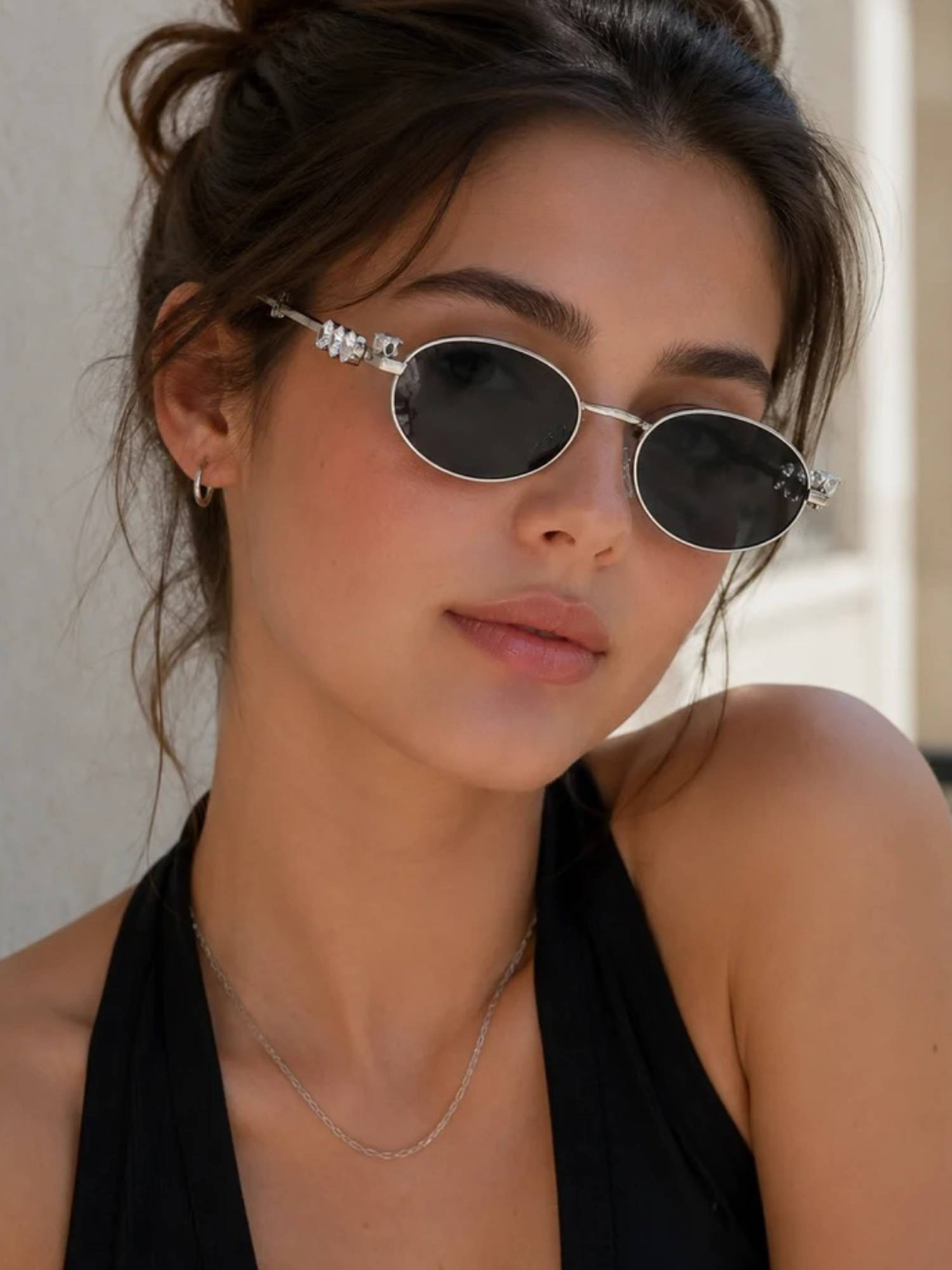 Zaadran Women UV Protection Grey Lens Sunglasses (Finland-Orange) (56)