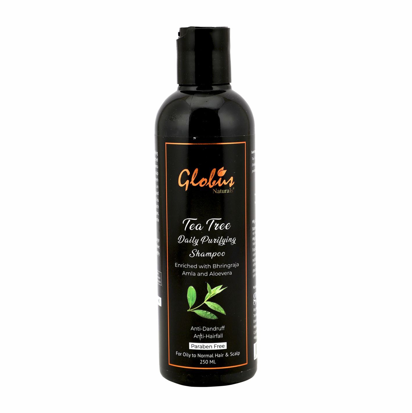 Globus Naturals Tea Tree Daily Purifying Shampoo For Dandruff Prone Hair