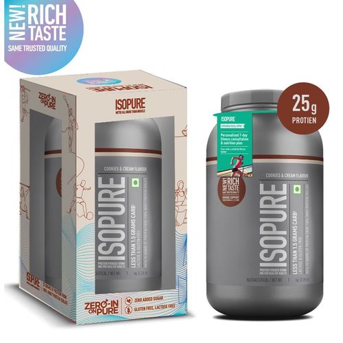 Buy Isopure Zero Carb Cookies & Cream 100% Whey Protein Isolate