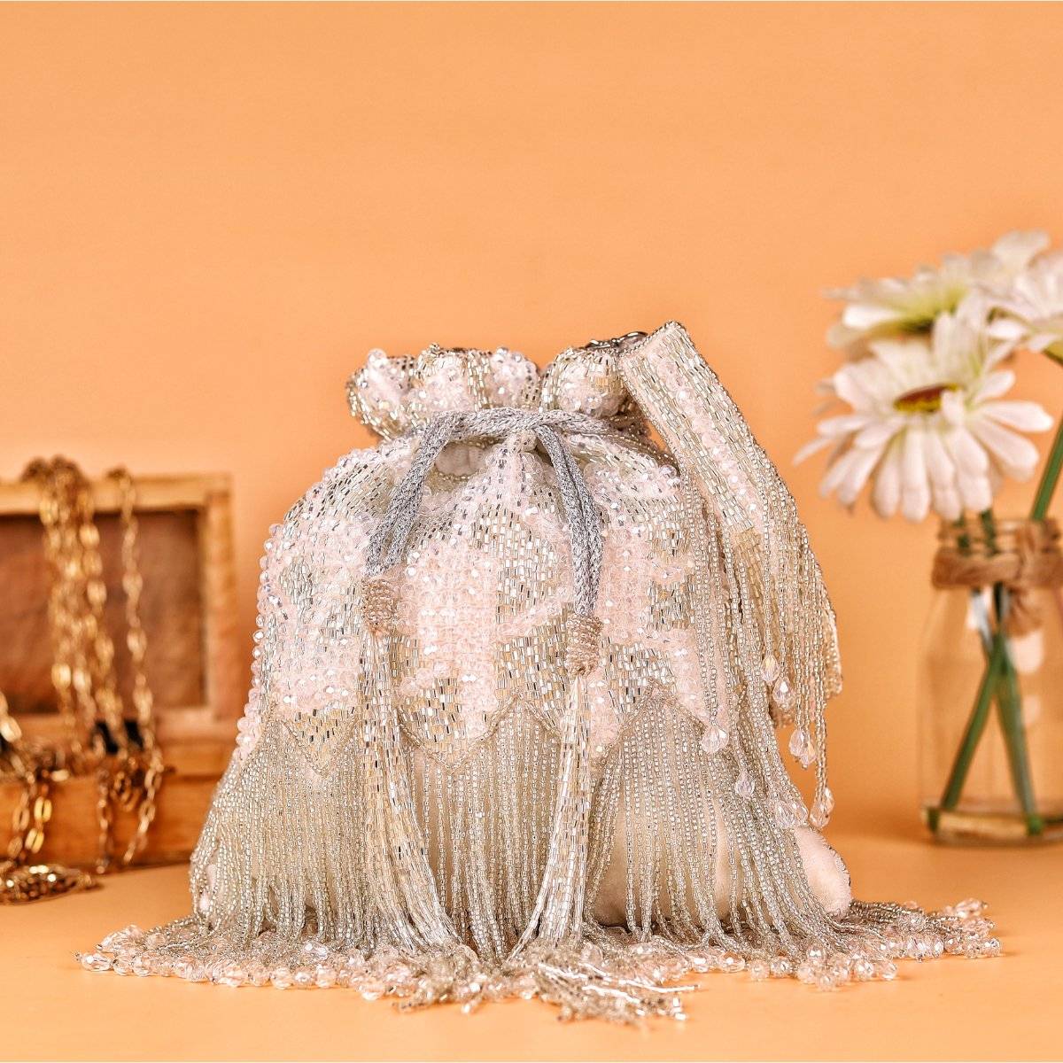 sugarcrush Potli Bag with Tassels