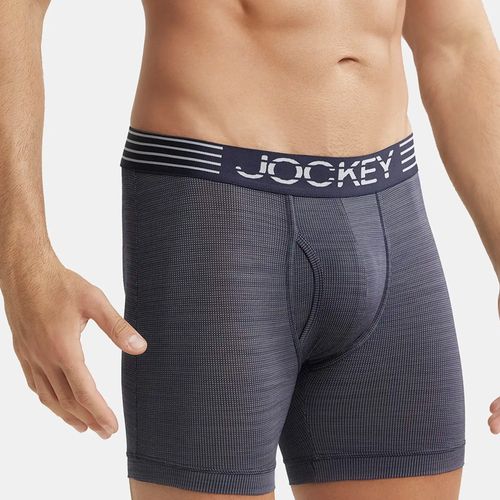 Buy Jockey MM06 Men Microfiber Mesh Elastane Active Wear Boxer