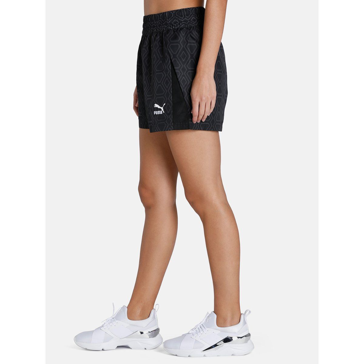 Puma T7 Trend 7etter Woven Aop Womens Black Shorts: Buy Puma T7 Trend ...