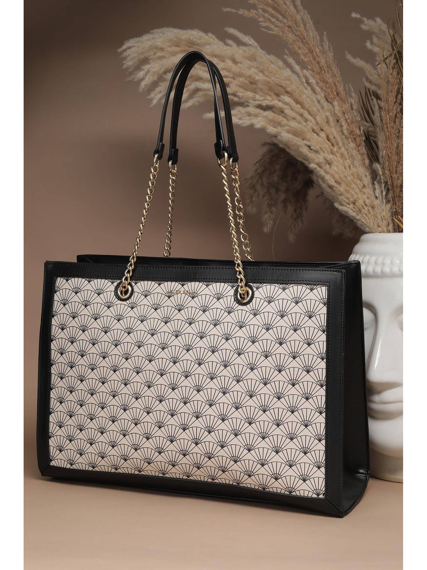 Allen Solly Women Beige Formal Handbag