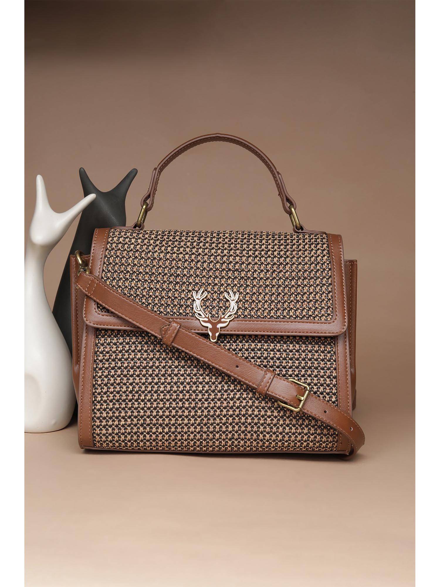Allen Solly Women Brown Casual Handbag
