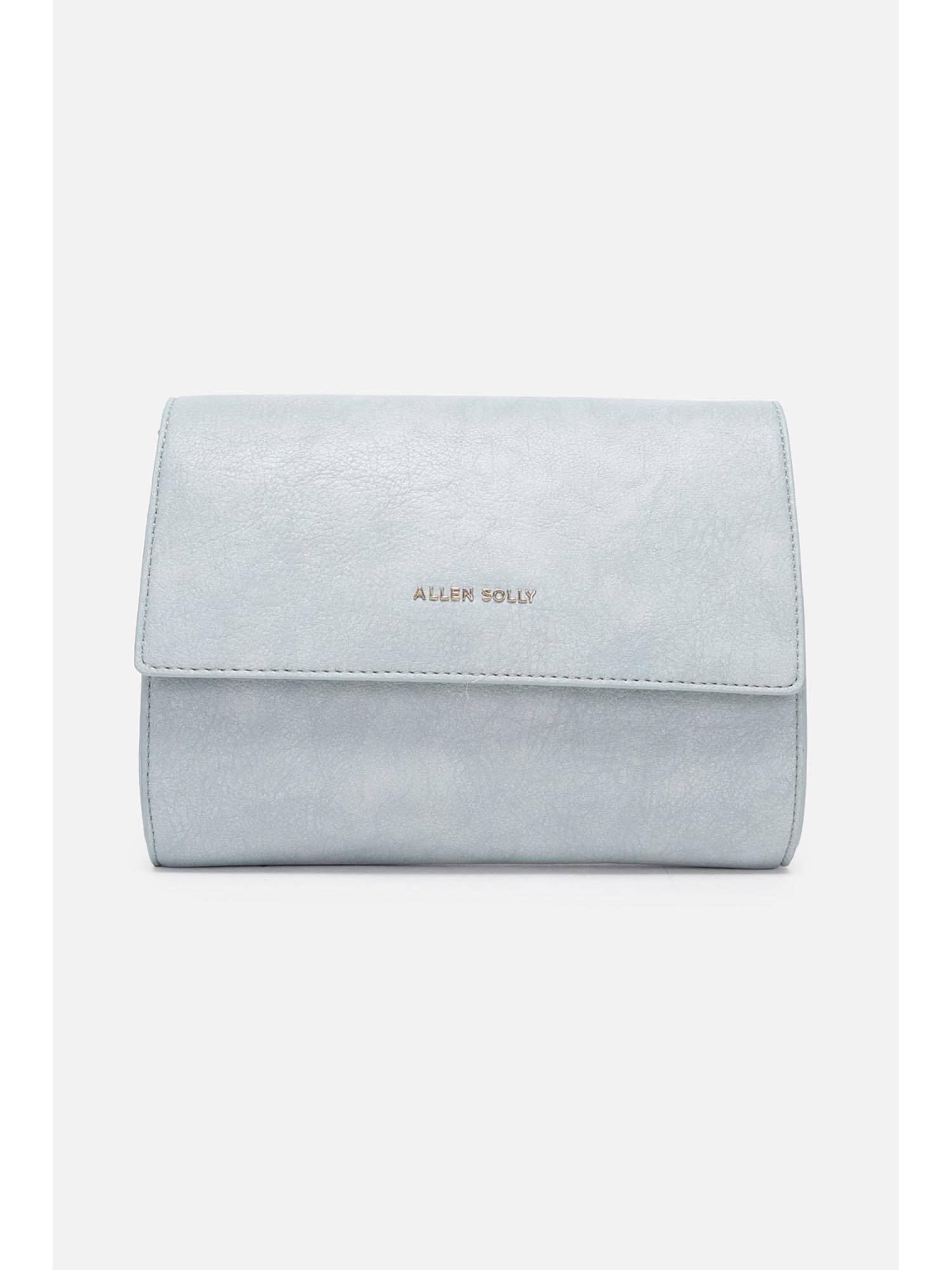 Buy Allen Solly Women Light Blue Casual Sling Bag Online