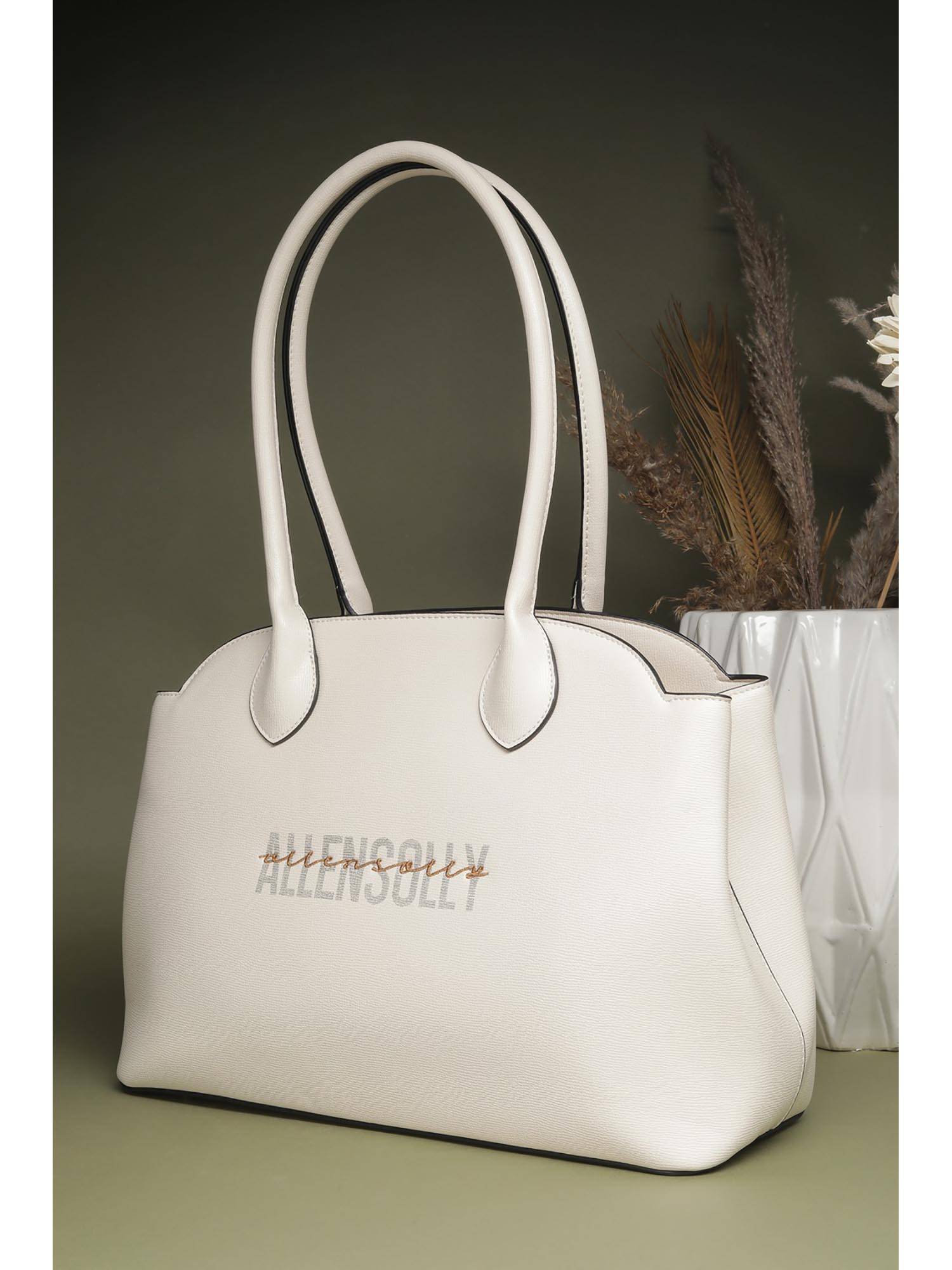Allen Solly Women White Formal Handbag