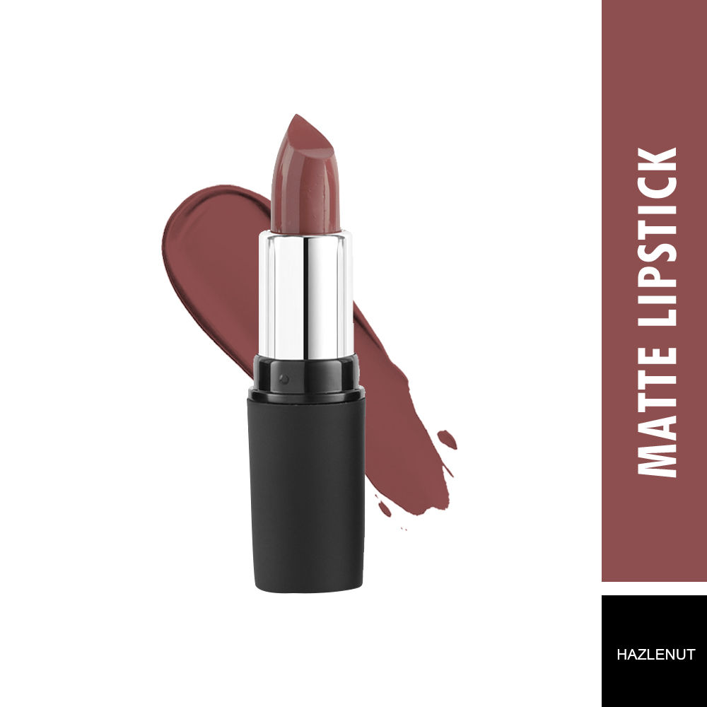 swiss beauty lip stain matte lipstick 203 hazelnut