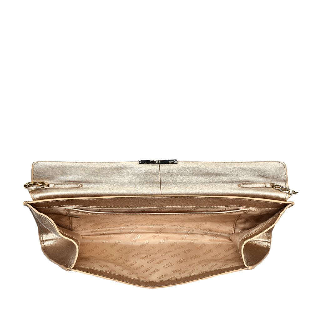 Buy Eske Paris Britney Clutch Shoulder Bag,Gold Online