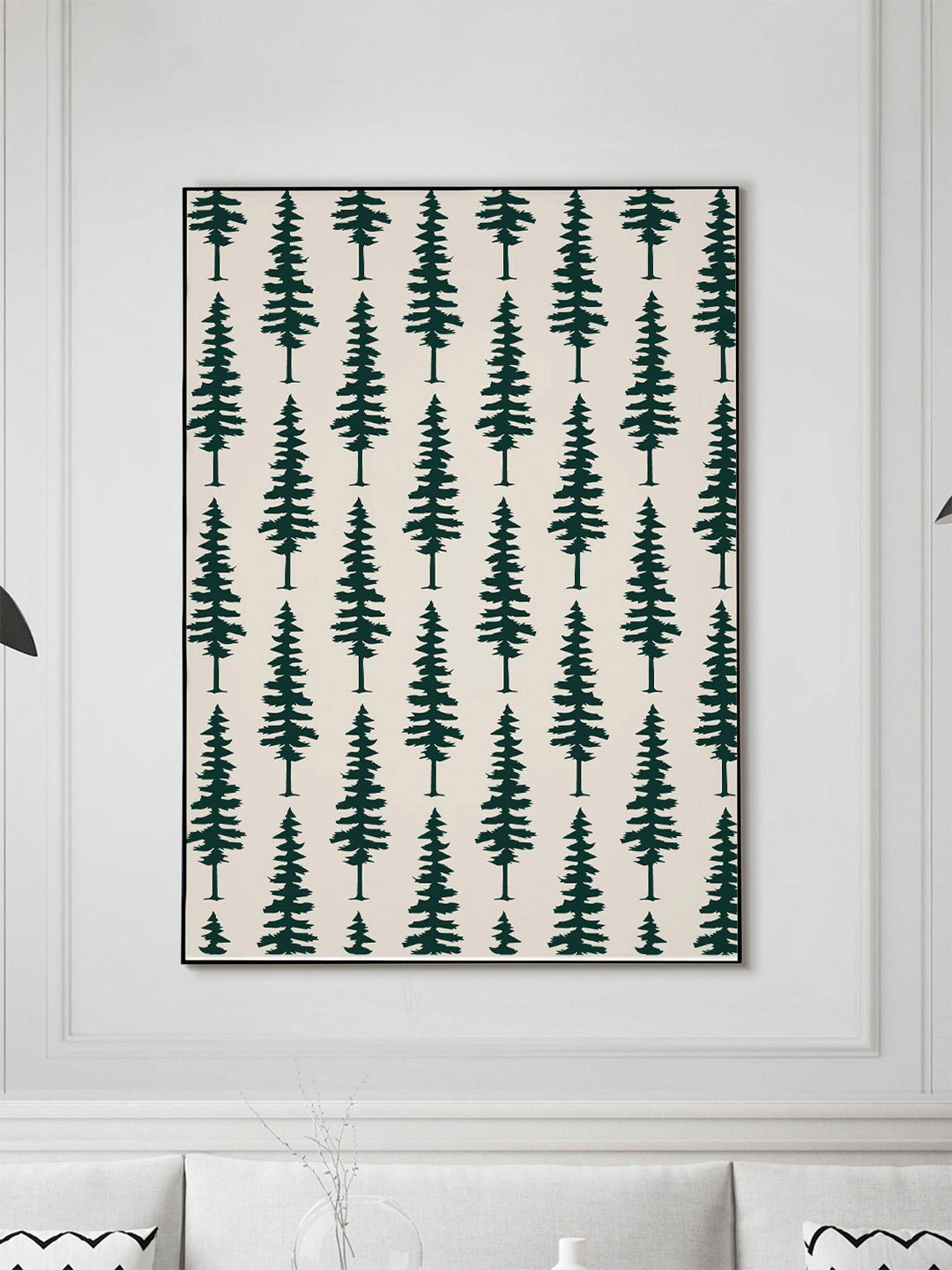 Nestroots Whispering Pines Wall Painting