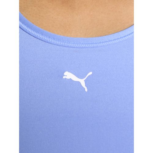Buy Puma Mid Impact Strong Women Blue Sports Bra Online