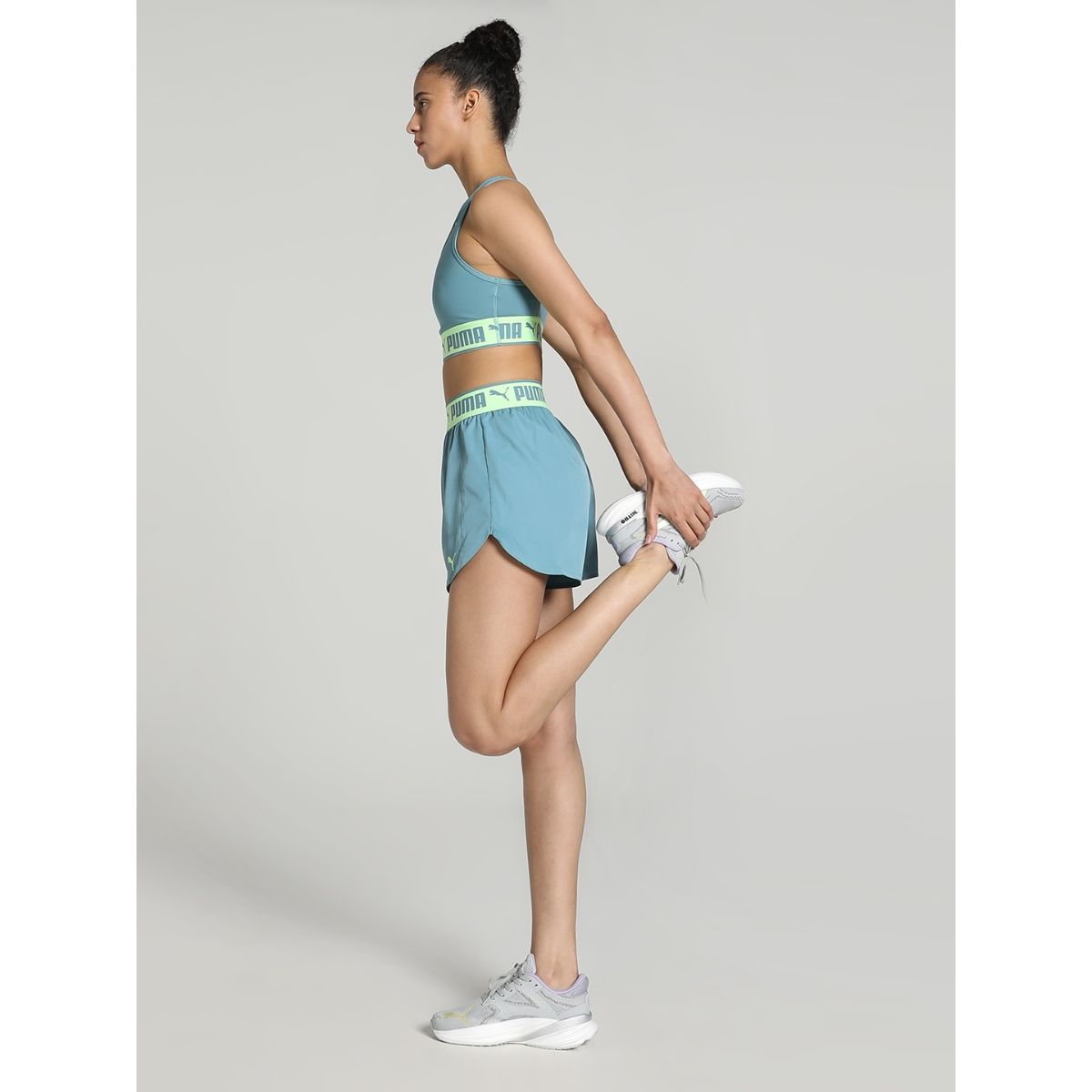 Stronger Than You PU Shorts
