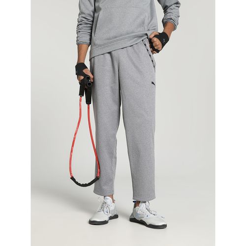 Buy Puma Fit PWRFLEECE Men Grey Joggers Online