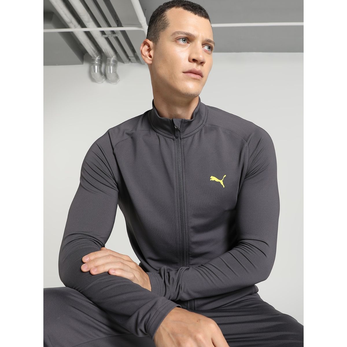 Puma one8 sweat clearance jacket