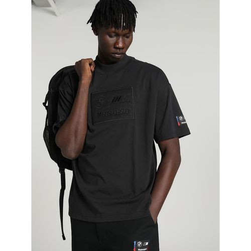Puma BMW MMS Statement Logo Men Black T-Shirt
