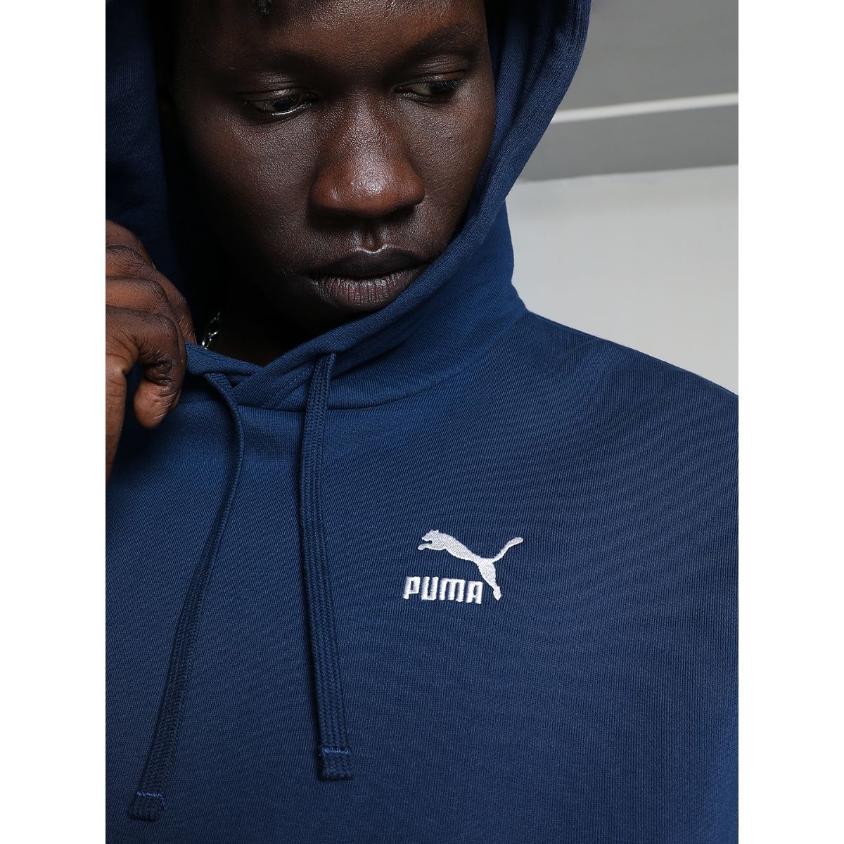 Buy Puma BETTER CLASSICS Men Navy Blue Sweatshirt Online