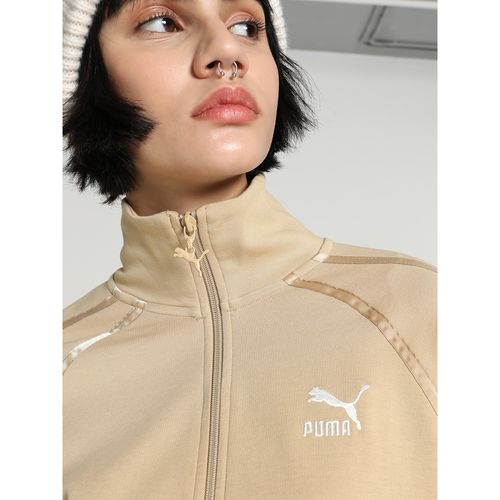 Buy Puma T7 Women Beige Track Jackets Online