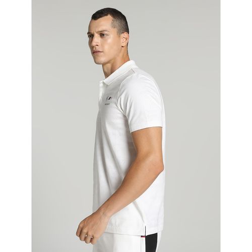 Buy Puma BMW MMS Jacquard Men White Polo T-Shirt Online