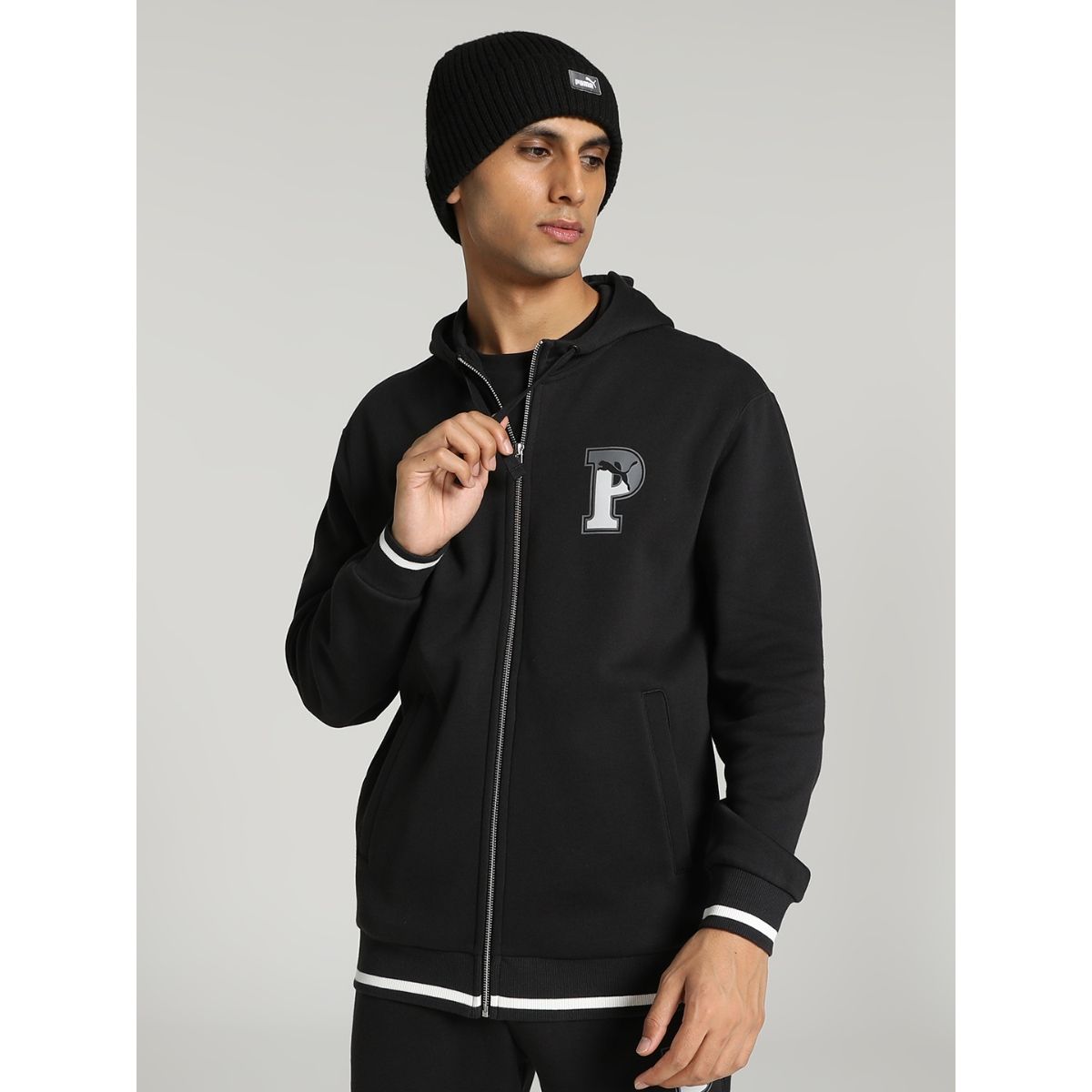 Buy Puma SQUAD Men Black Sweatshirt Online