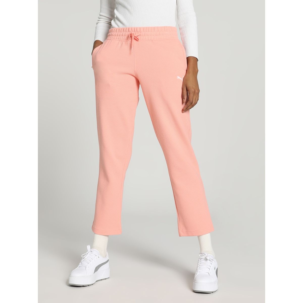 Puma pink online sweatpants