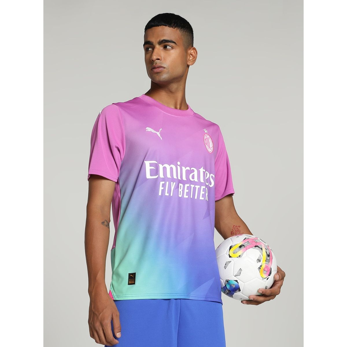 Puma purple and pink t clearance shirt