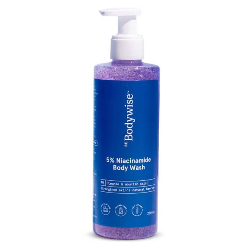 Be Bodywise 5 Niacinamide Body Wash with Aloe Vera Extract For