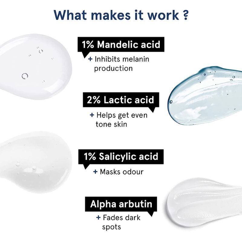 Buy Be Bodywise 4% AHA BHA Underarm Roll On for Odour Prevention ...