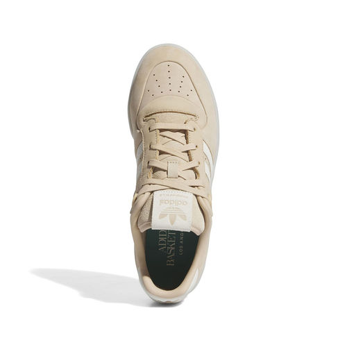 adidas Originals RIVALRY LOW LUX Unisex Beige Basketball Shoes (UK