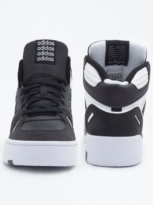 adidas Midcity Mid Black Basketball Shoes (UK