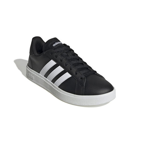 adidas GRAND COURT BASE Women Black Tennis Shoes (UK 4)