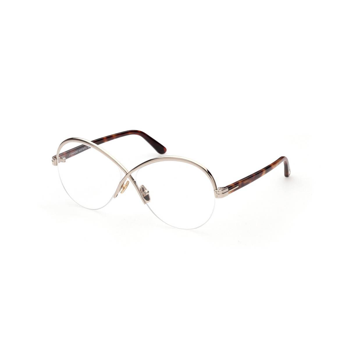 Tom Ford Eyewear Women Gold Full Rim Eyeglass Frame - FT5761 59 032 (59)