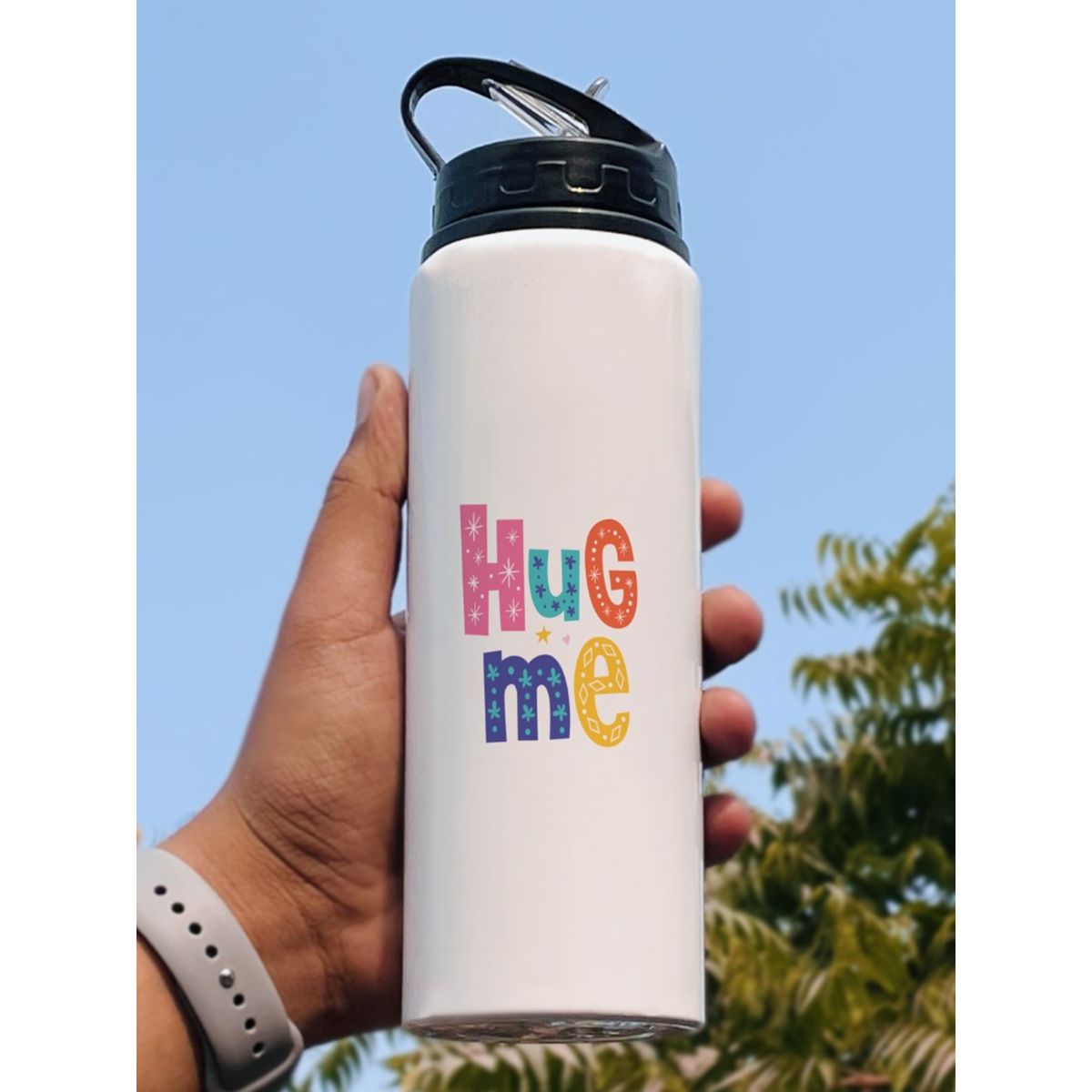 Reusable Insulated 32oz Water Bottle with Handle Clip | Keep Nature Wild