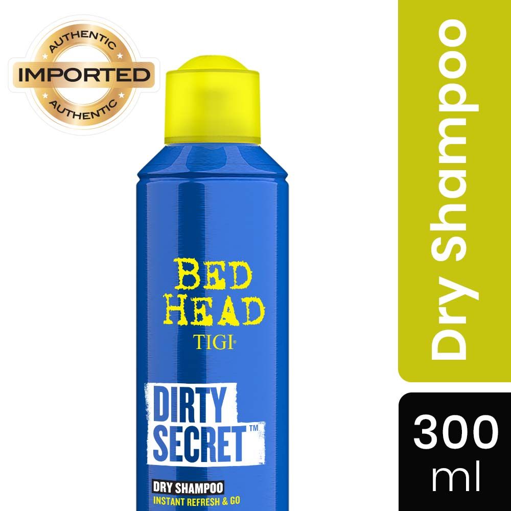TIGI Bed Head Dirty Secret Dry Shampoo Spray Instant Refresh & Go