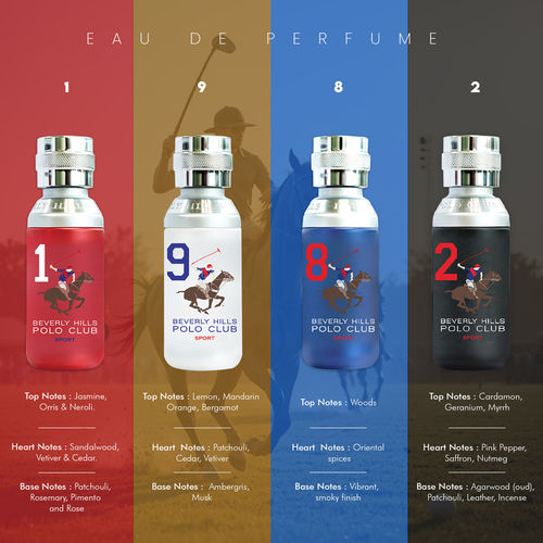 Beverly Hills Polo Club Sport Long Lasting EDT For Men