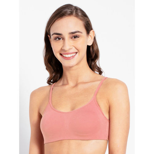 Jockey Women's Wirefree Non Padded Super Combed Cotton Elastane Stretch Full  Coverage Bra – Online Shopping site in India