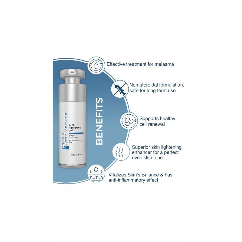 FCL Glycolic Acid + Alpha Arbutin Serum AHA Lightening Gel For Skin