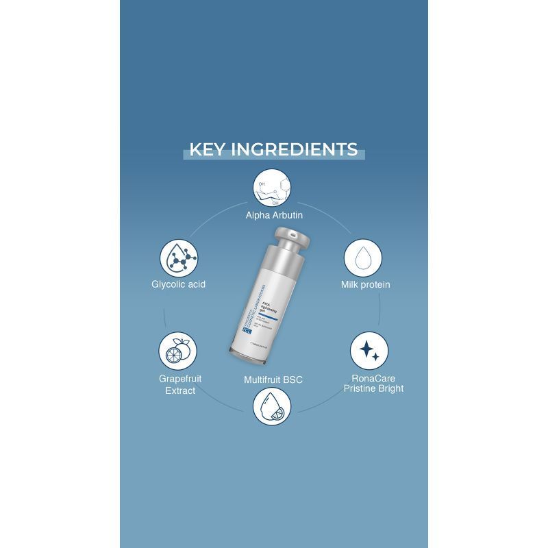FCL Glycolic Acid + Alpha Arbutin Serum AHA Lightening Gel For Skin